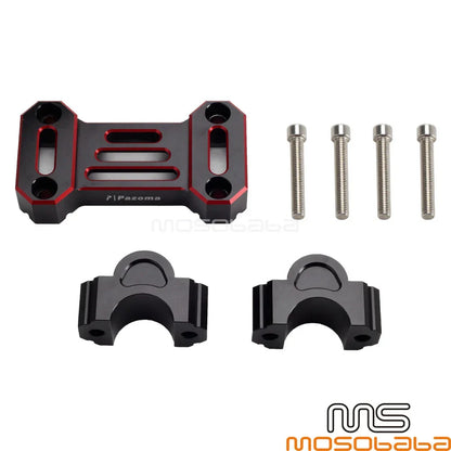 1" Handlebar Riser Extension w/Top Clamp Cover for Harley Pan America 1250 (21-23)