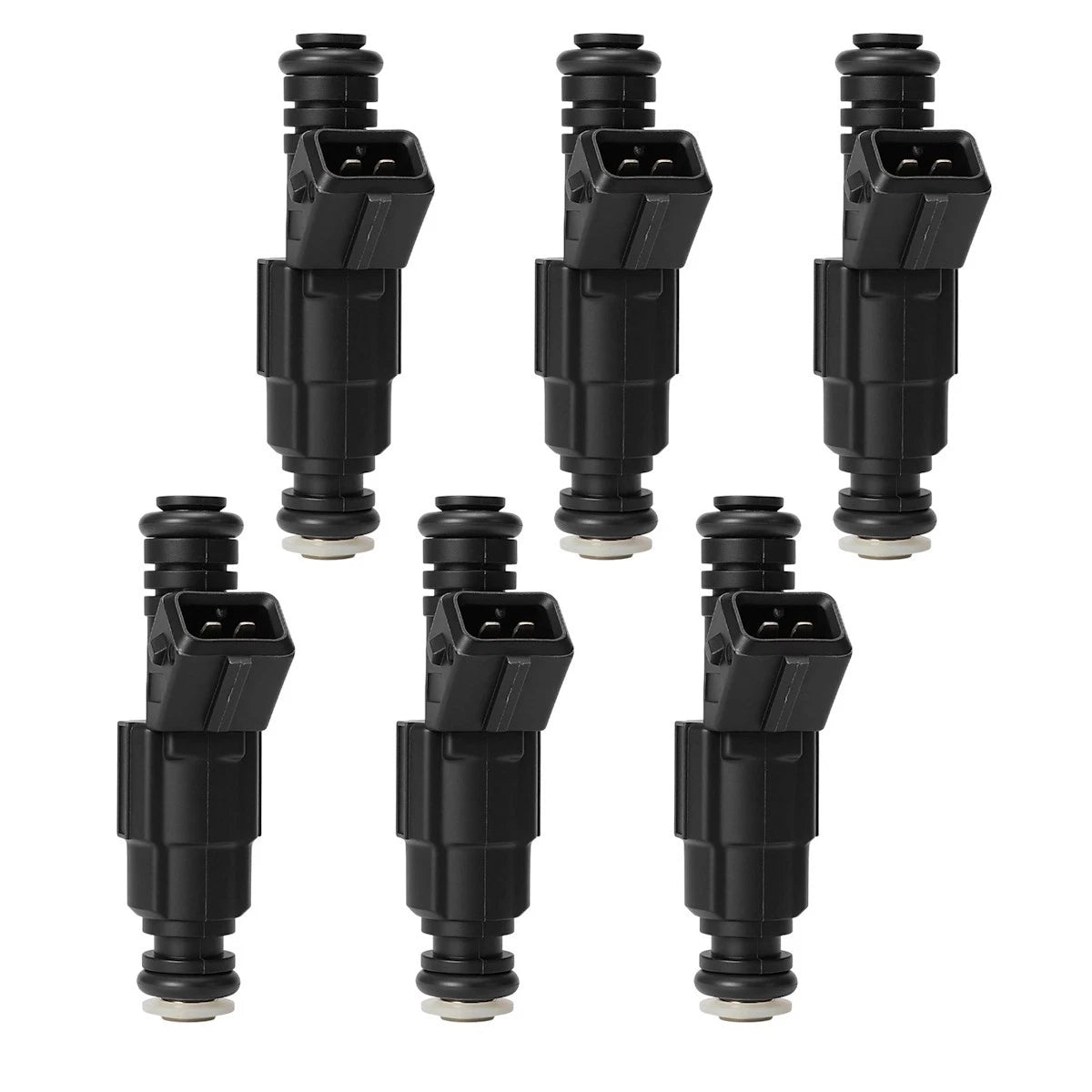 Set of 6 Fuel Injectors for Volvo 960 (1993–1995) 17989067, 85212164
