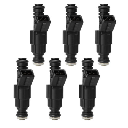 Set of 6 Fuel Injectors for Volvo 960 (1993–1995) 17989067, 85212164
