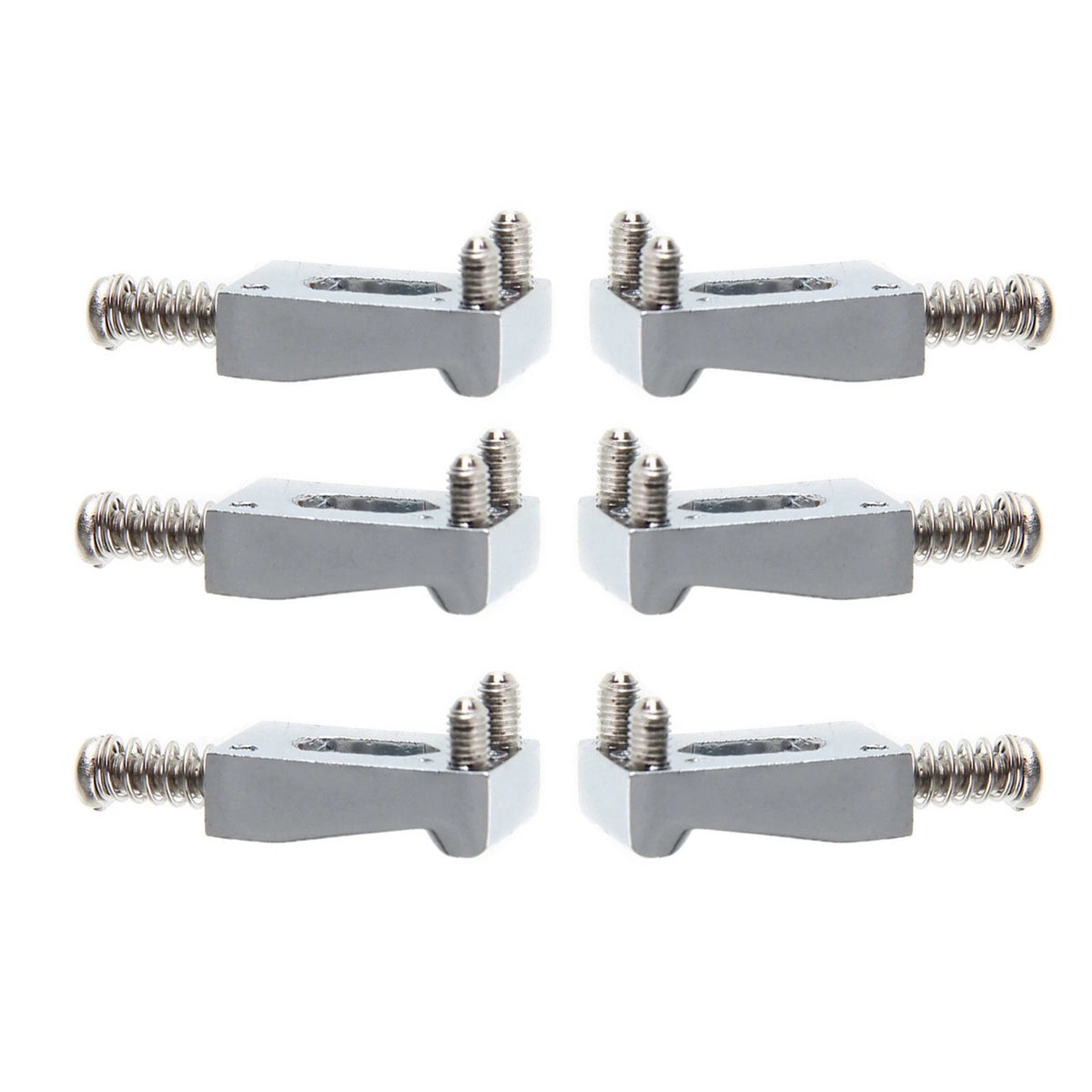 6-Pack Tremolo Bridge Saddles for Electric Guitar Strat
