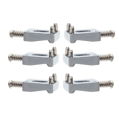 6-Pack Tremolo Bridge Saddles for Electric Guitar Strat