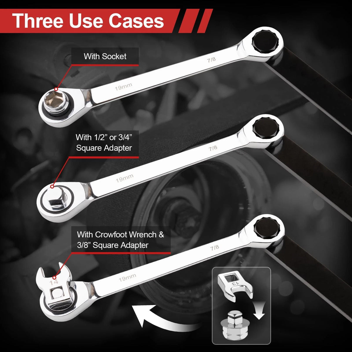 15PCS Serpentine Belt Tool Set for Automotive Repair
