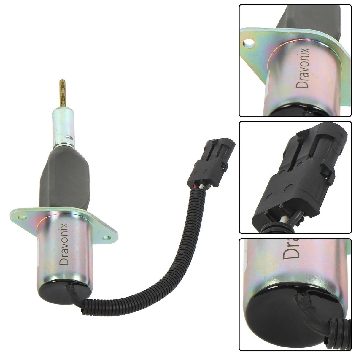 Solenoid Valve 24V for Cummins 6CT 8.3L (3964624, 3930234, 6743-81-9140)