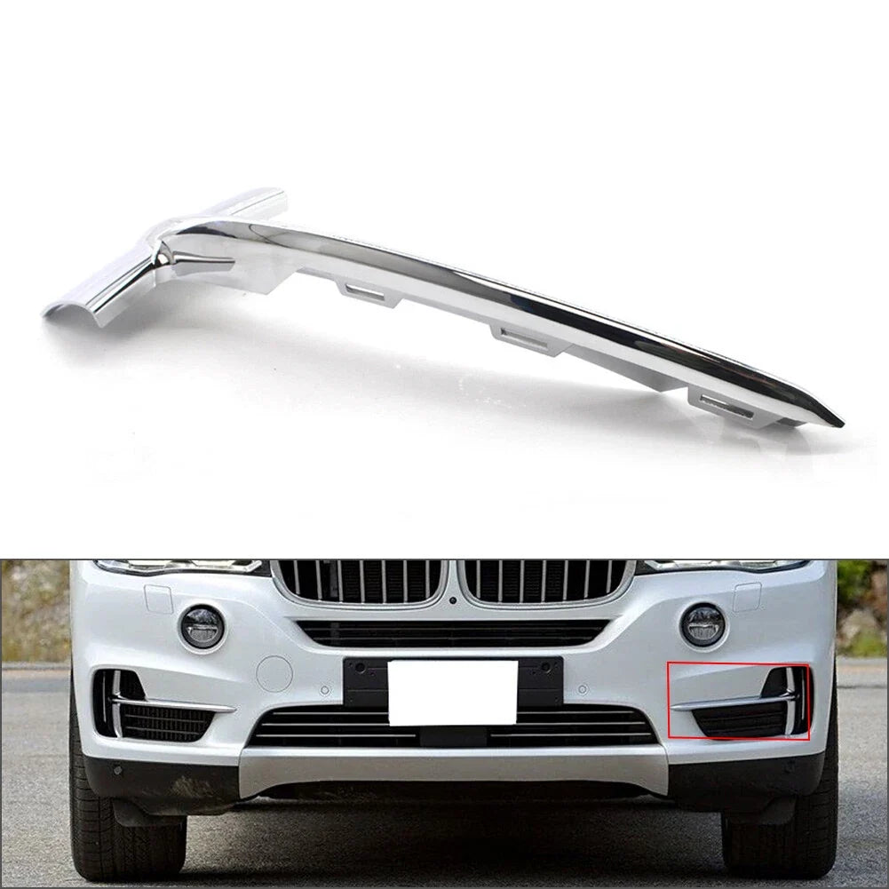 Chrome Front Bumper Grille Trim Left for BMW X5 F15 (2014–2018) 51117325395