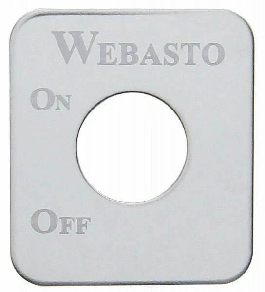 UP Switch Plate for Kenworth Webasto Engine Heater (48292)