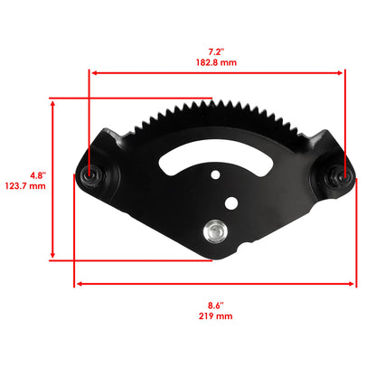 Steering Sector Plate Pinion Gear for Toro (GE106, GE107)