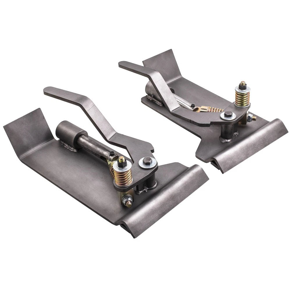2X Skid Steer Quick Tach Conversion Adapter Set for Latch Box Weld On