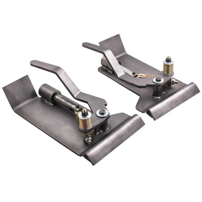 2X Skid Steer Quick Tach Conversion Adapter Set for Latch Box Weld On