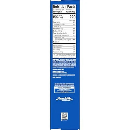 Set of 40 OREO Chocolate Sandwich Cookies Snack Packs (1.59 oz each)