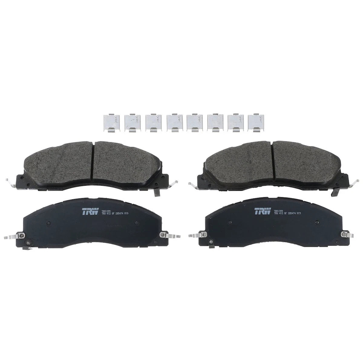 2X Brake Pad Set for Ram 2500 (2010–2018) TRM1399