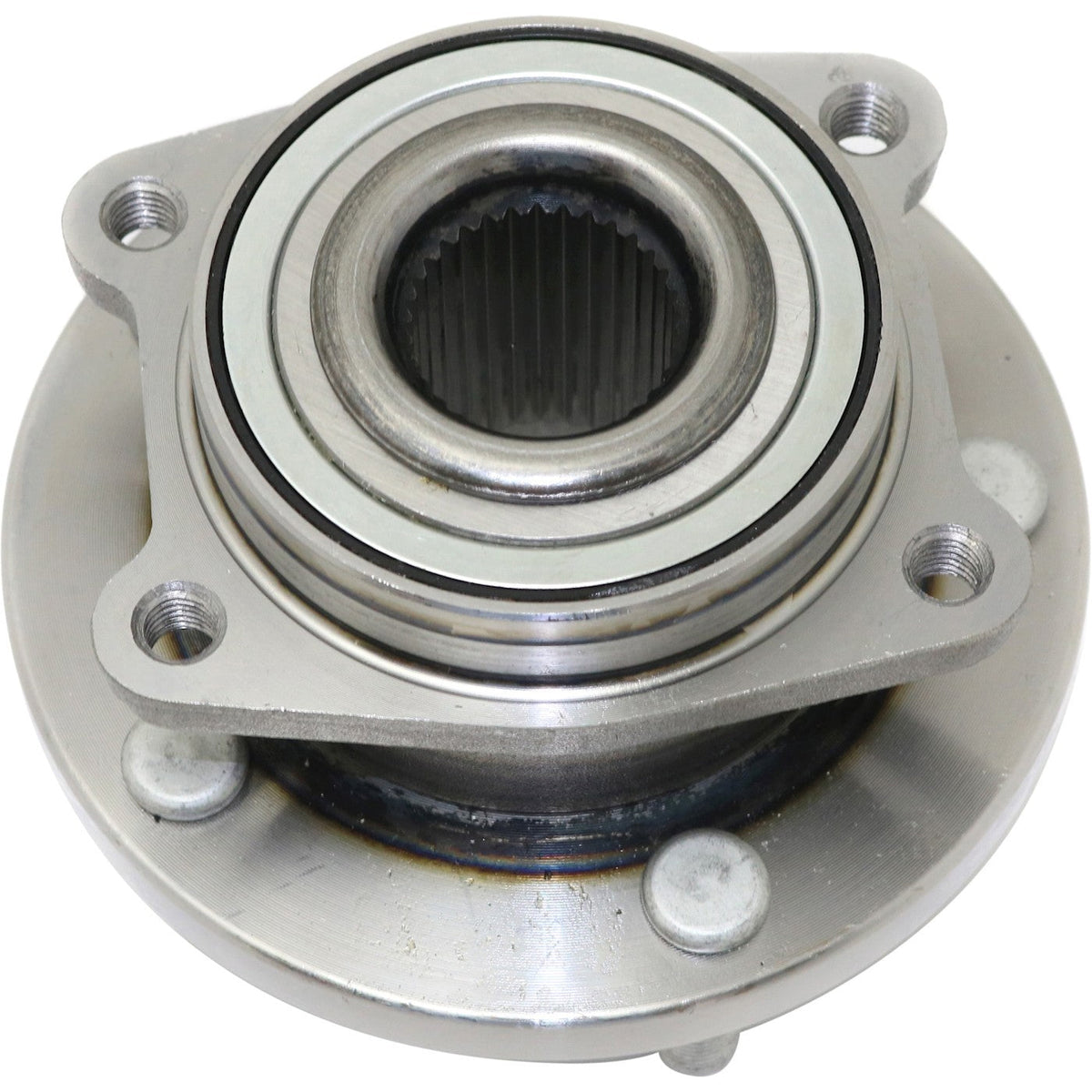 Set of 2 Wheel Hubs for Dodge Avenger (2008–2010) with Bearings