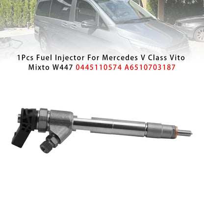 Fuel Injector for Mercedes V Class Vito Mixto (2014–2023) A6510703187, 0445110574