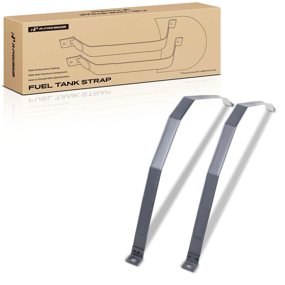 2X Fuel Gas Tank Strap for Ford Mustang (2005–2010) 4R3Z9092AA, ST260