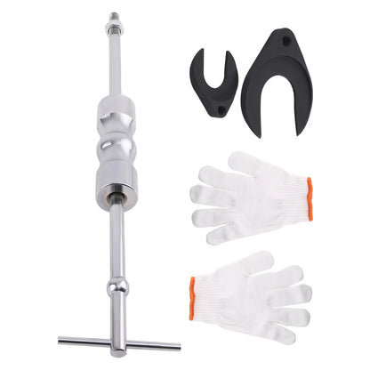 Inner CV Axle Puller Tool Set for Universal Use (5/8"-18, 63mm, 48mm)