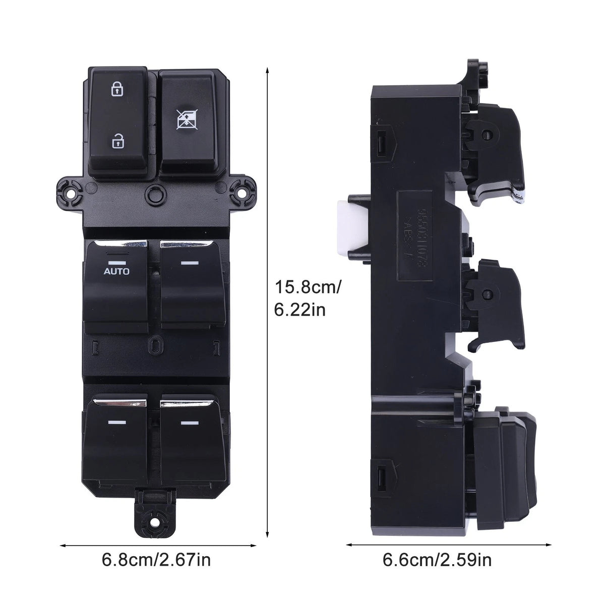 Master Power Window Switch for Hyundai Tucson (2016–2018) 93570D3000 93571D3040