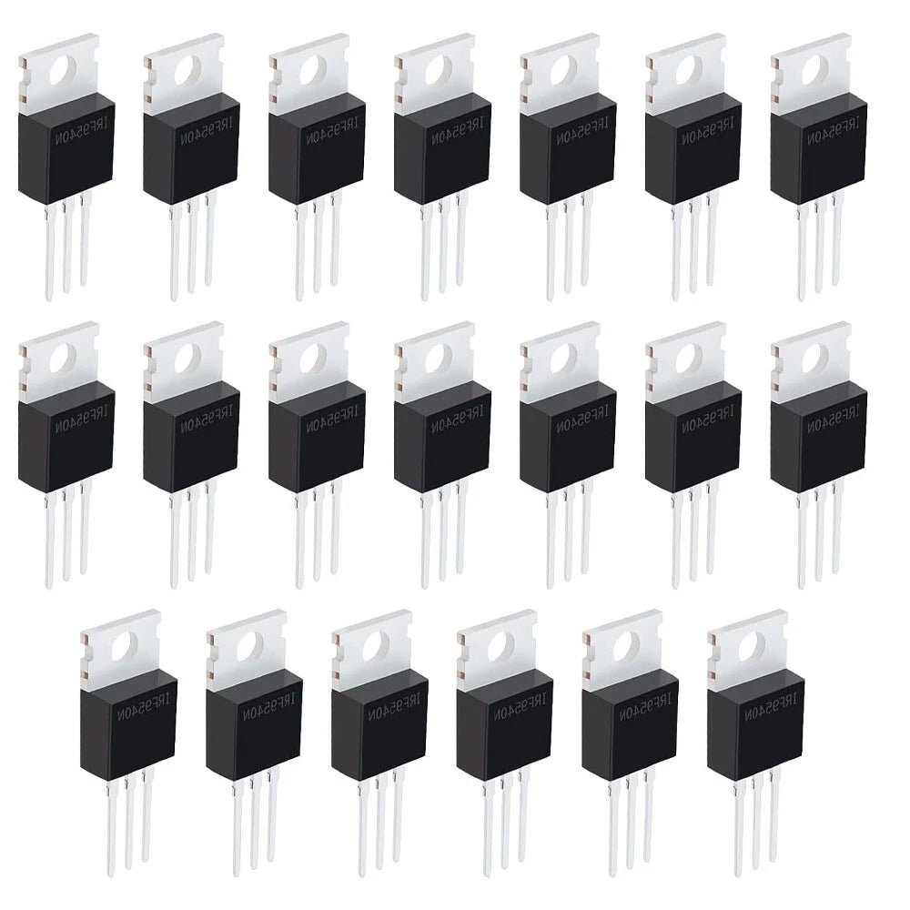 20 Pack IRF9540 P-Channel Power MOSFET 23A 100V TO-220