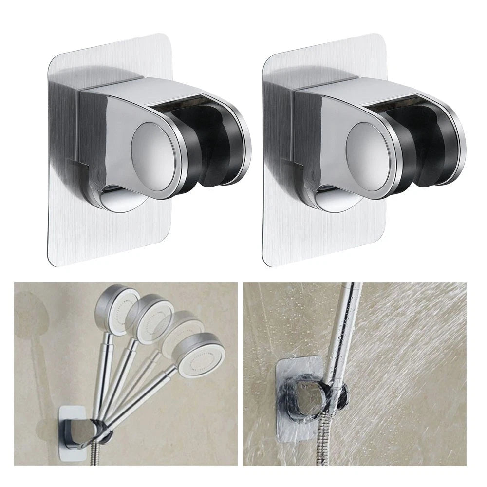 2X Adjustable Shower Head Holder for Wall Mount (USA)