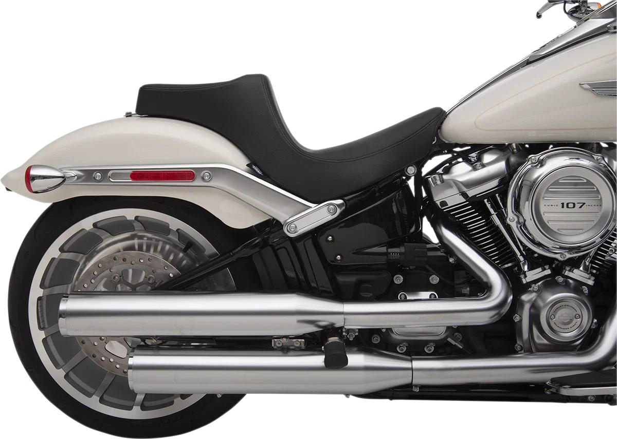 Predator III Seat for Harley FXBR/S (2018–2022) - Black Smooth