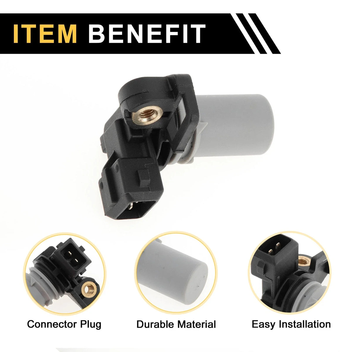 1 Pc Crankshaft Position Sensor No.1M5A6C315AC for Ford Focus (2001–2004)