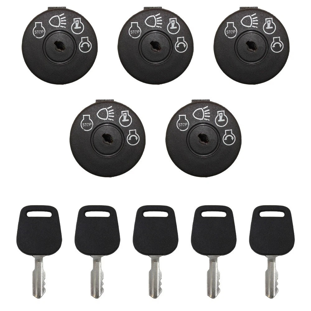 5X Ignition Switches with Keys for MTD (Replaces 138958)