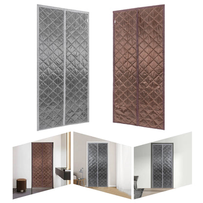 Thermal Magnetic Door Curtain for Insulated Doors