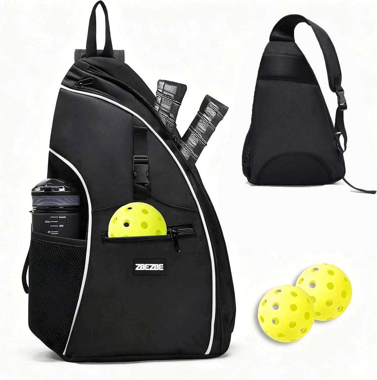 Reversible Crossbody Sling Bag/Backpack for Pickleball (2023)