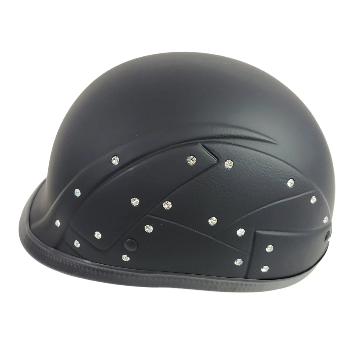 Swarovski Diamond Half Helmet for Women (Size S)