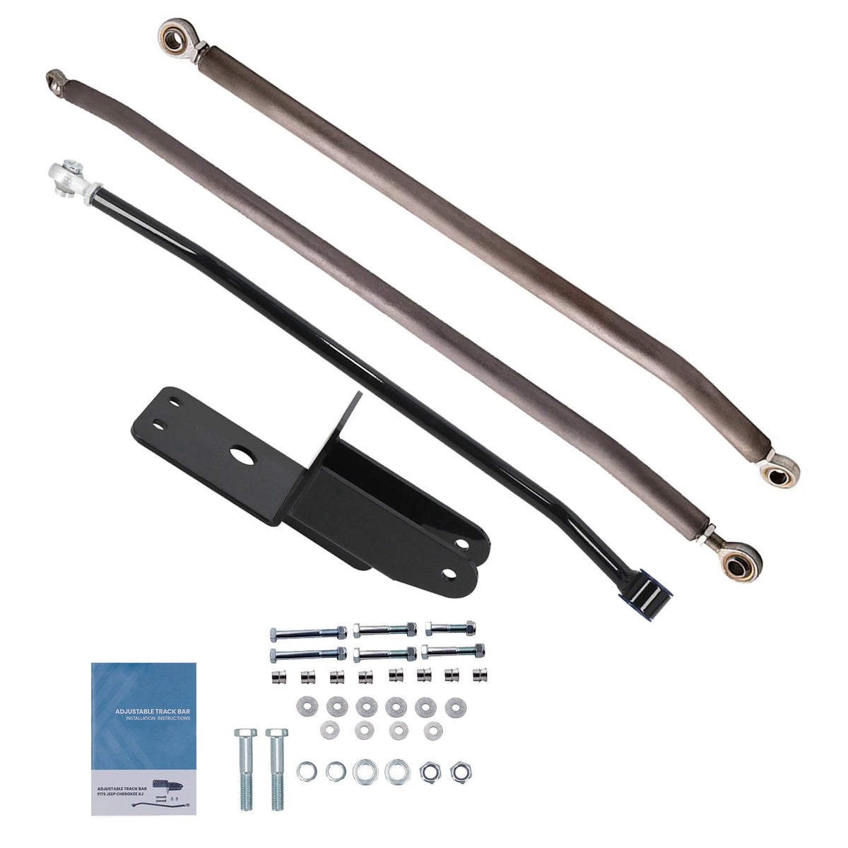 Adjustable Front Track Bar Crossover Steering Kit for Jeep Cherokee XJ (1984–2001) - VPGI3B