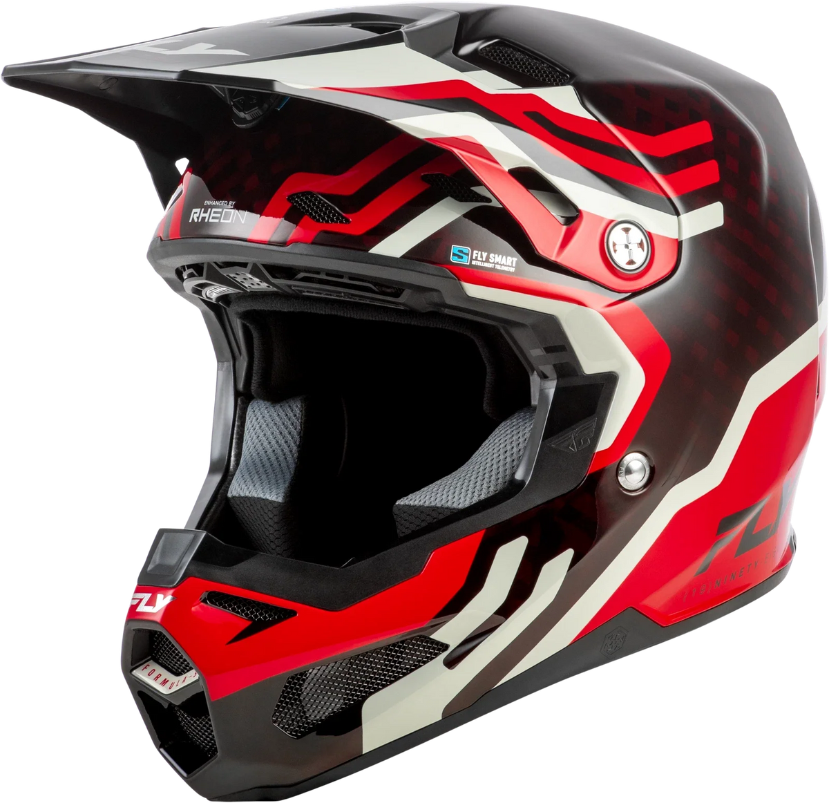 Fly Racing Formula S Carbon Byte Helmet for Offroad (Large)