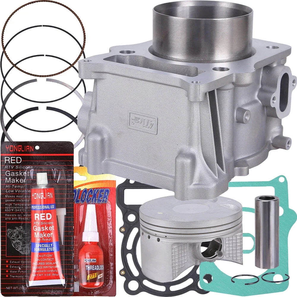 Top End Kit Cylinder Piston Gasket for Hisun 500 ATV UTV