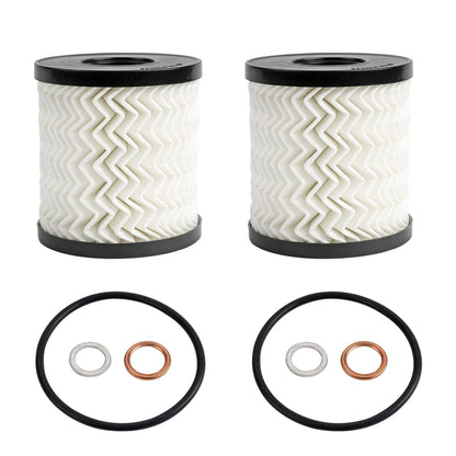2X Engine Oil Filter for BMW Mini Cooper (R55 R56 R57 R58 R59 R60 R61)