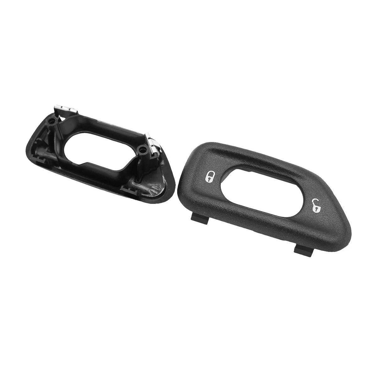 Front Door Lock Switch Bezel for Jeep Wrangler JK (2011–2017) 68185911AA, 68185910AA