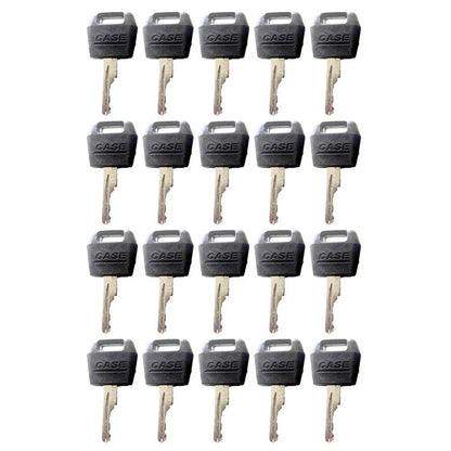 20pc Ignition Key for Case International 1845C Skid Steer