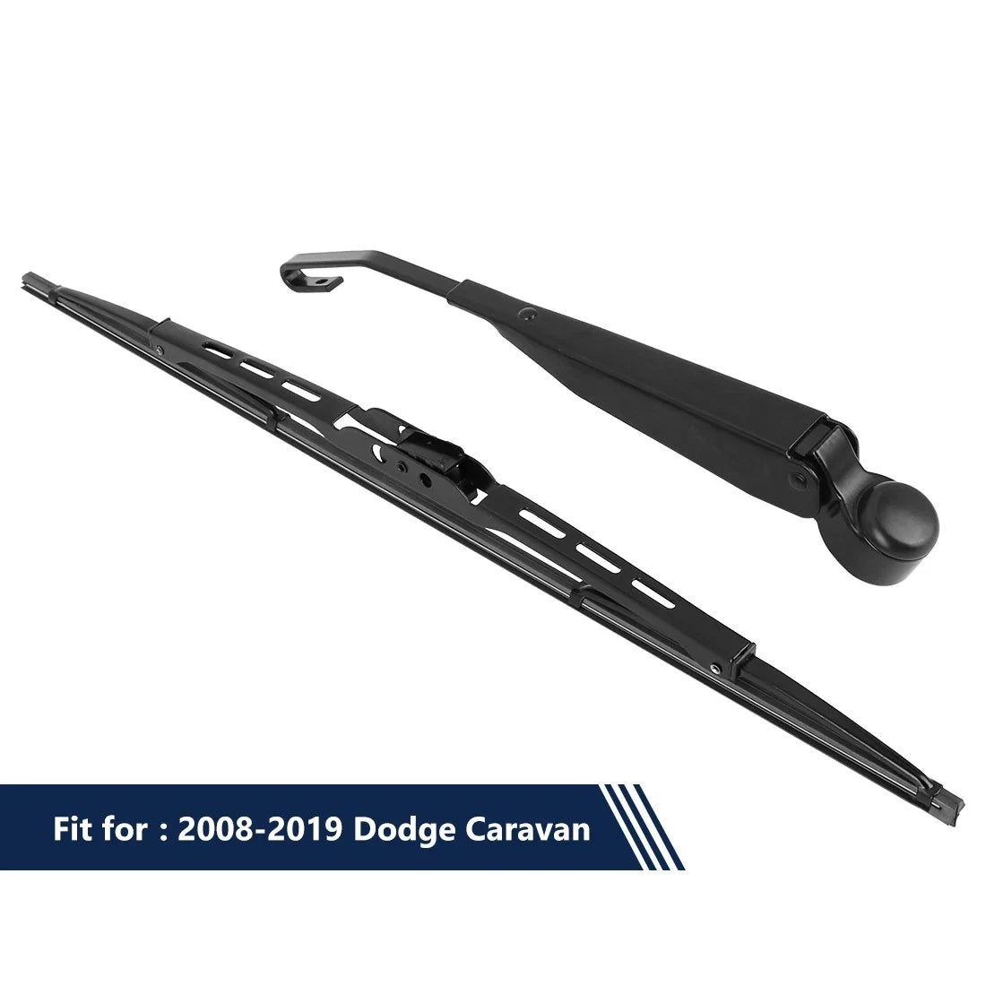 Set of 2 Rear Windshield Wiper Blade Arms 405mm for Dodge Grand Caravan (2008–2010)