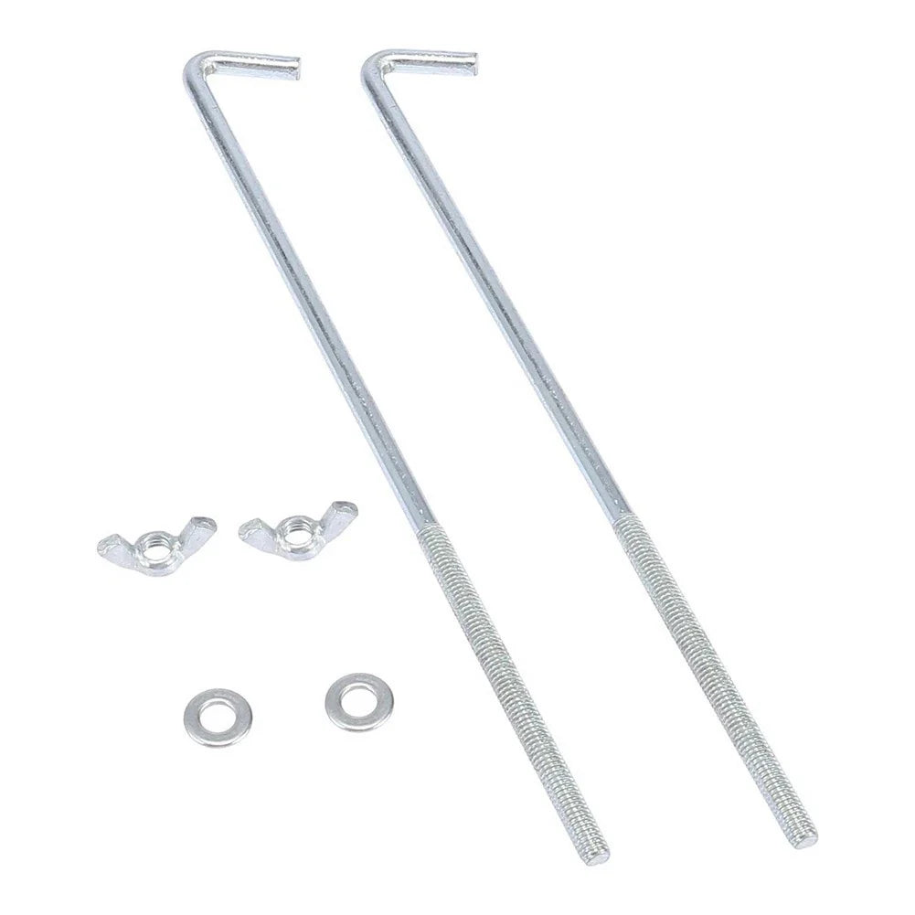 Set of 2 Hold Down Hooks for Car Placement