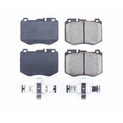 Set of 4 Powerstop Brake Pad Sets for Mercedes E350 (2015–2022) 17-1796