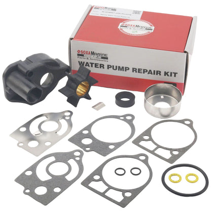 Outboard Water Pump Impeller Kit for Mercury 30-70 HP (46-60366T1, 46-60366Q1, 46-60366A1)