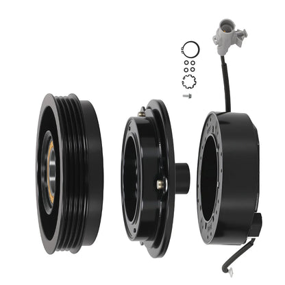 AC Compressor Clutch Kit Coil Pulley for Toyota Tacoma 4Cyl 2.4L 2.7L (1995–2004)