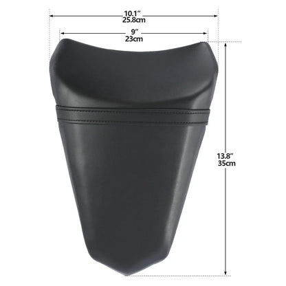 Driver Passenger Seat for Kawasaki Ninja 650 Z650 ER650 (2017–2019) Black