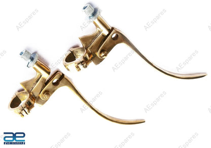7/8" Handlebar Brake Clutch Lever Set for BSA Triumph Vintage Bikes