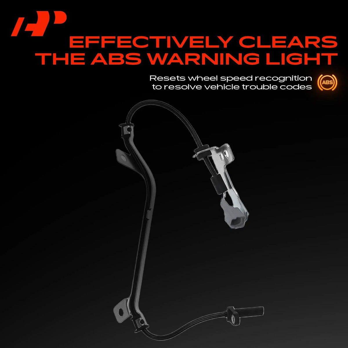 2X Rear ABS Wheel Speed Sensor for Subaru Legacy Outback (2007–2009) 27540AG14A, 27540AG14B, ALS1583, ALS1580