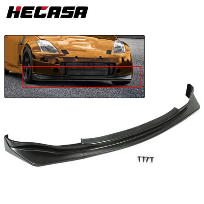 PP Front Bumper Lip Kit for Nissan 350Z Z33 (2003–2005)