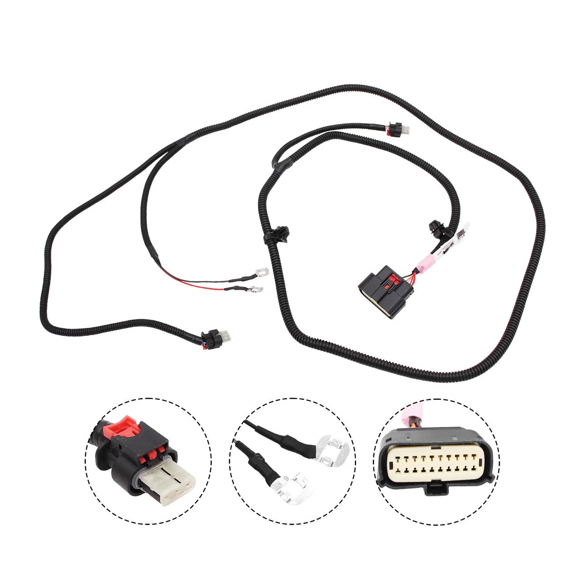 Front Fascia Wire Harness Assembly for Tesla Model Y (2023–2024) 1489045-04-D, 148904504D, 1489045