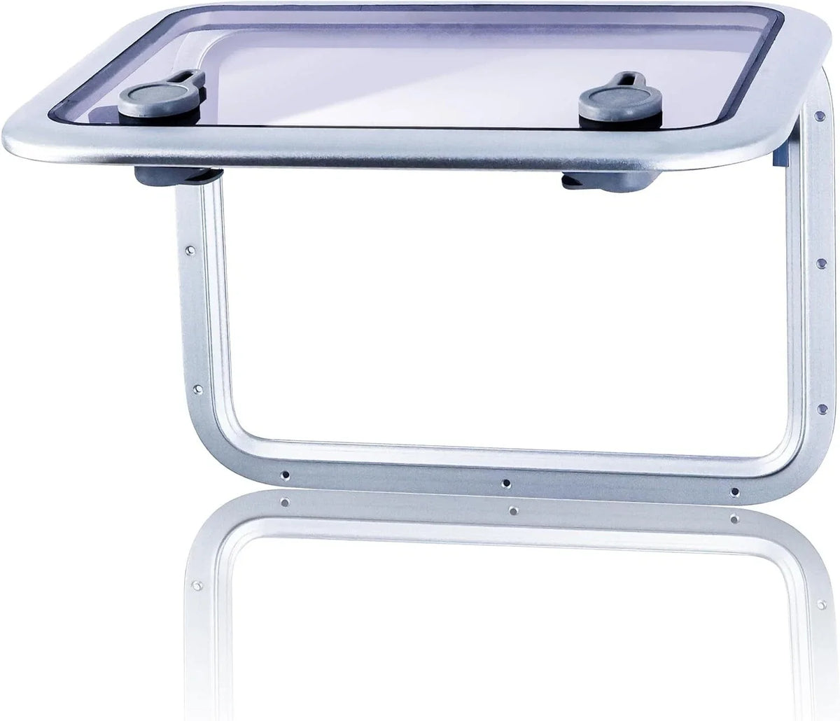 Porthole Window Skylights 20.5x15.4 in Anodized Aluminum for Boat/Yacht/RV