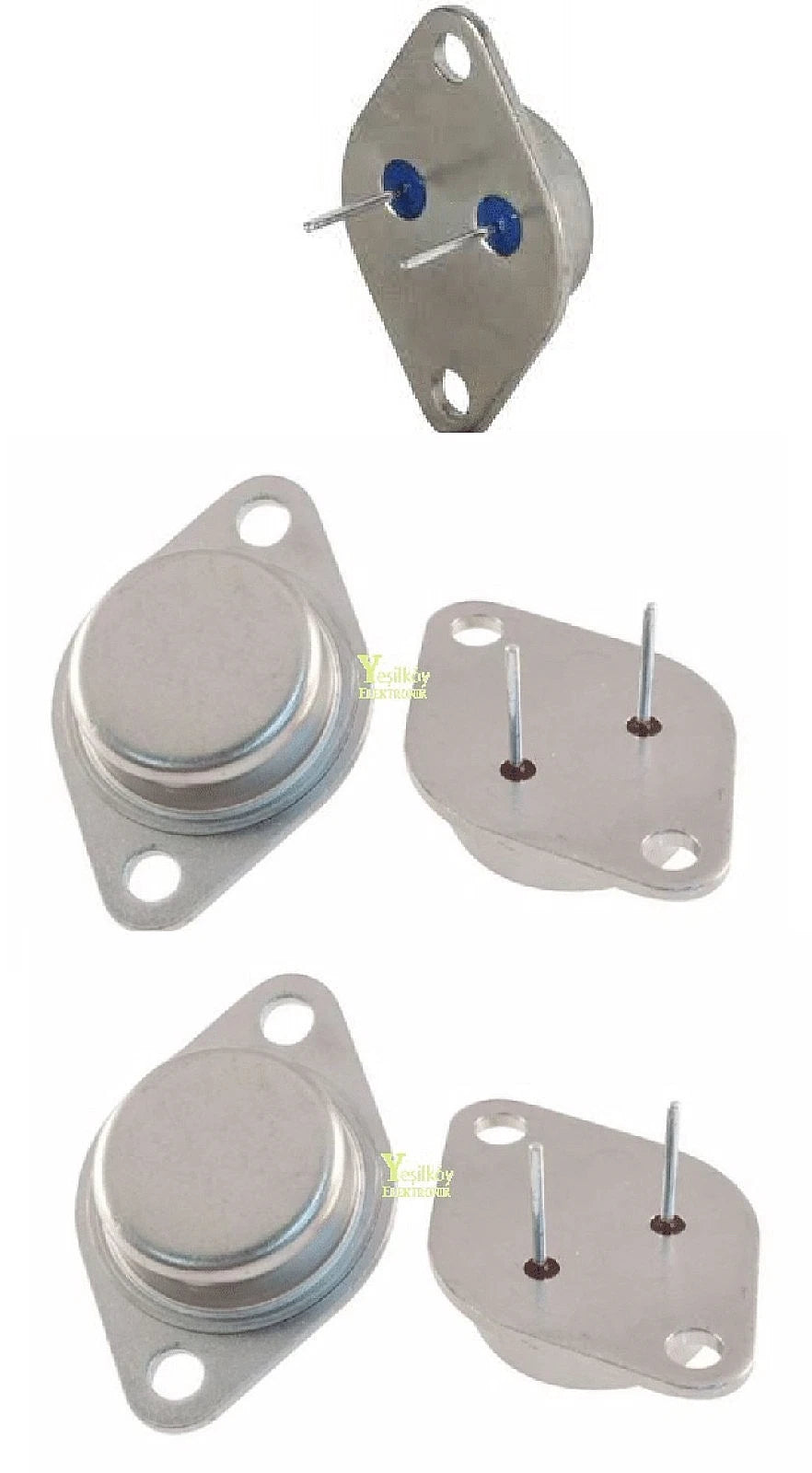 5X MJ15024 To-3 Silicone Audio Power Output Transistor