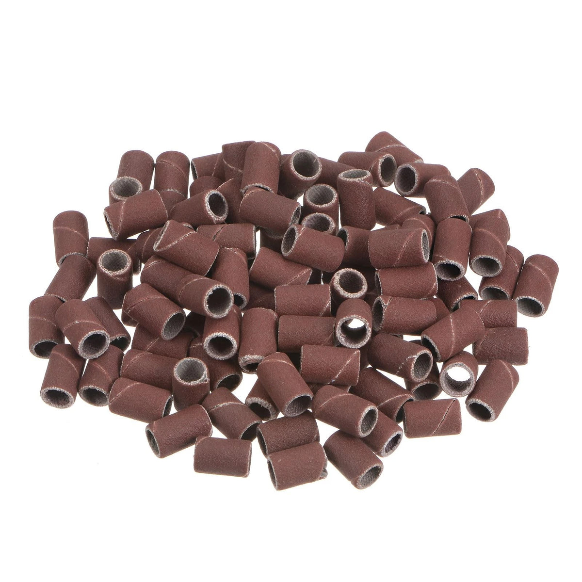 100pcs Sanding Drums for Mini Sleeves 1/4 Inch 600 Grit