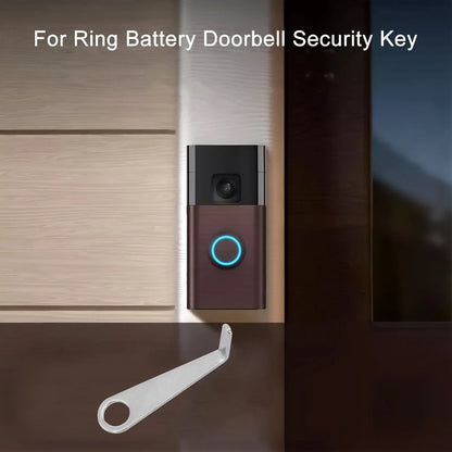 2X Stainless Steel Keys for Ring Video Doorbell