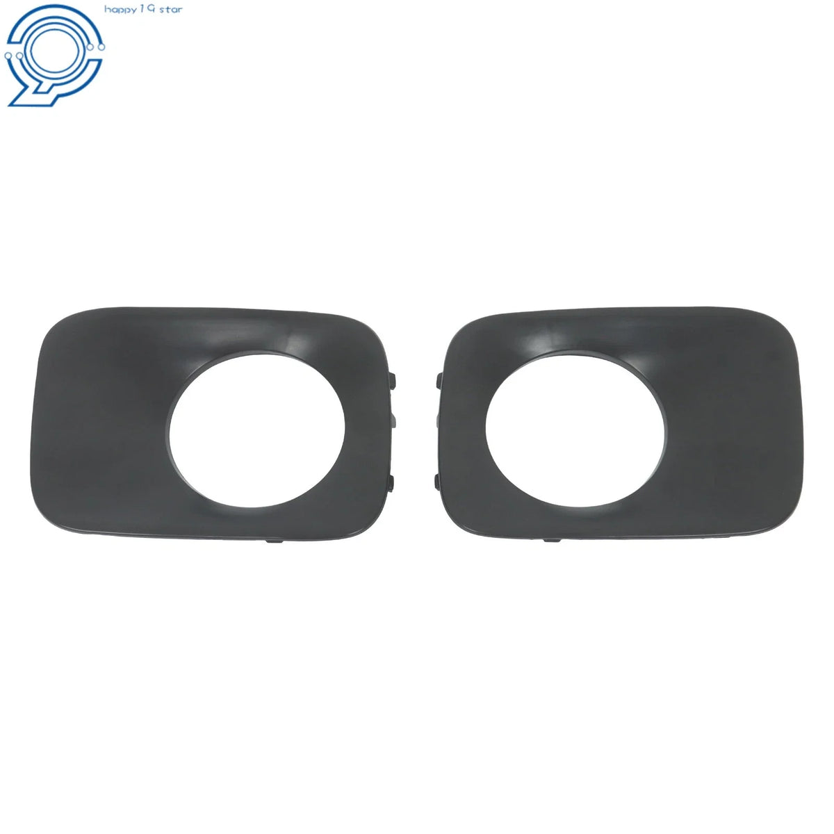 Set of 2 Primed Plastic Fog Light Covers for Honda Pilot (2009–2011)
