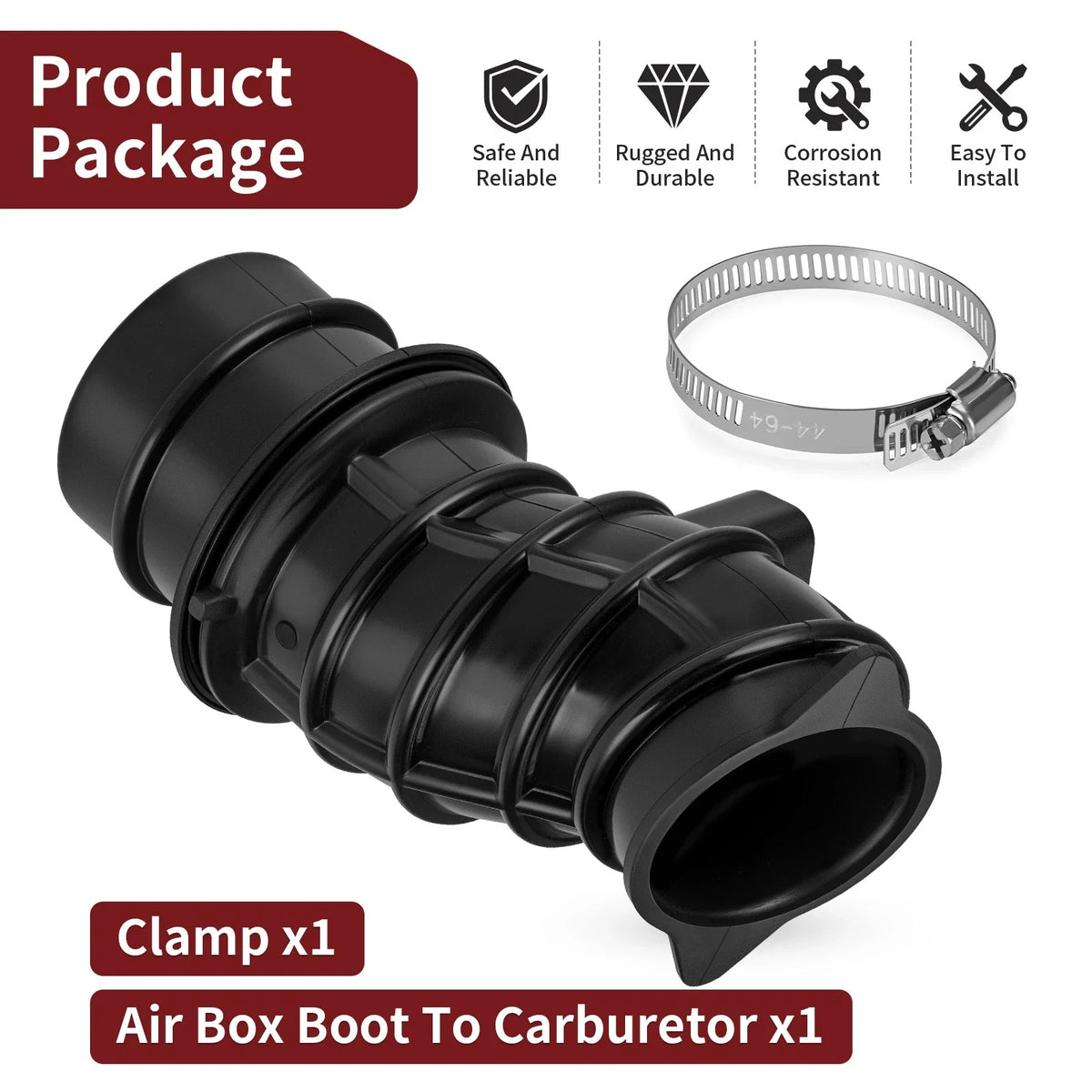 Air Intake System Carb Boot for Polaris Sportsman 700/800 (2008–2009)