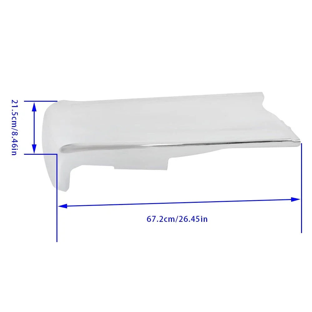 Left Steel Rear Bumper End Cap for Ford F-150 (2021–2023)